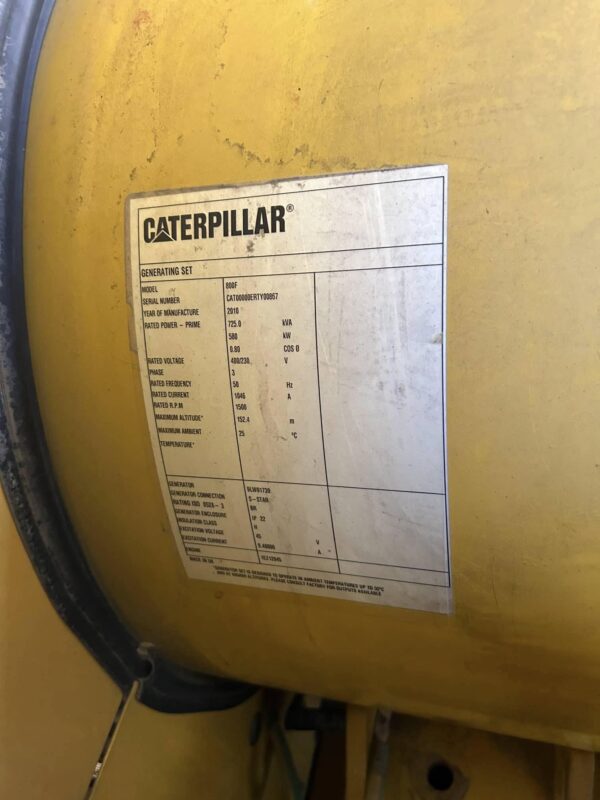 Caterpillar 800F Generating Set - Image 9