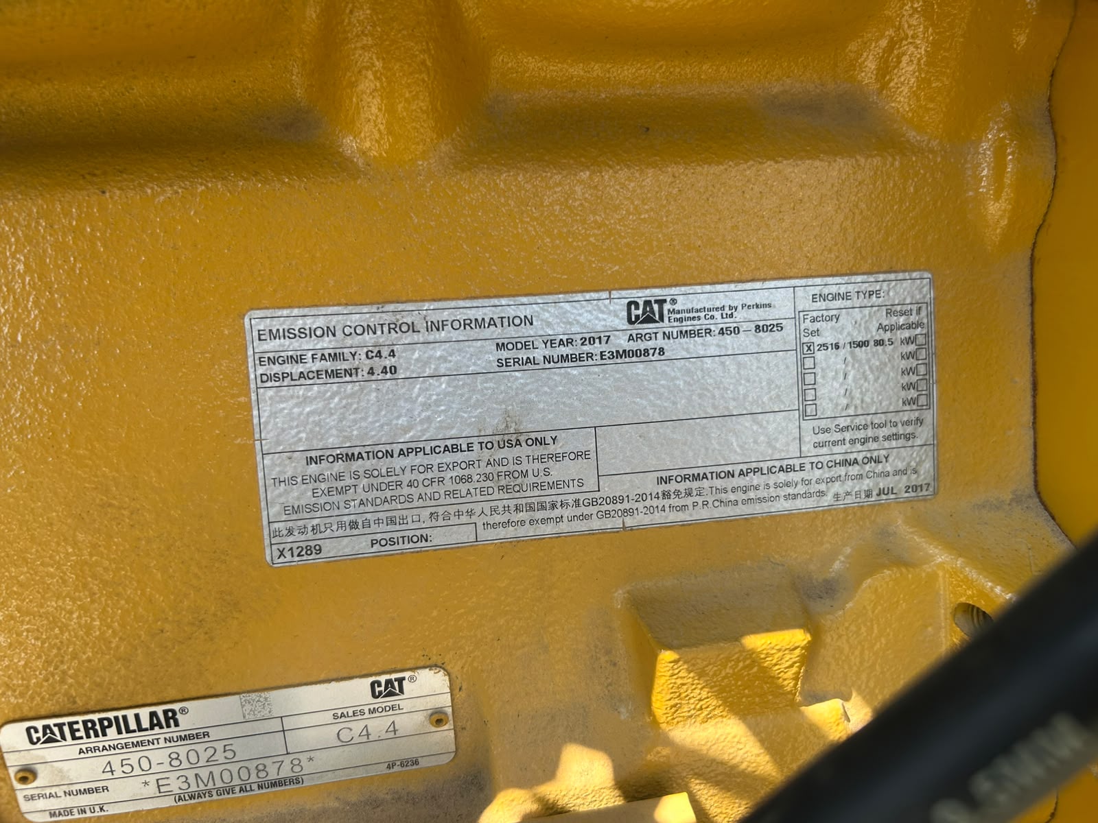 Caterpillar DE88E0 - Image 16